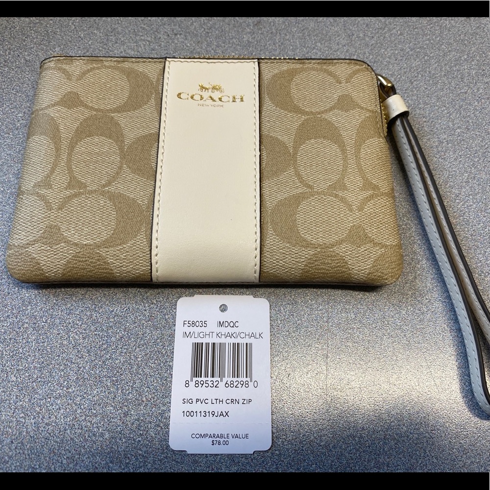 Coach wristlet